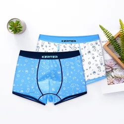 100%Cotton hot sale  baby boys underwear children boxer brief  teen boys underpants 2pcs set panties