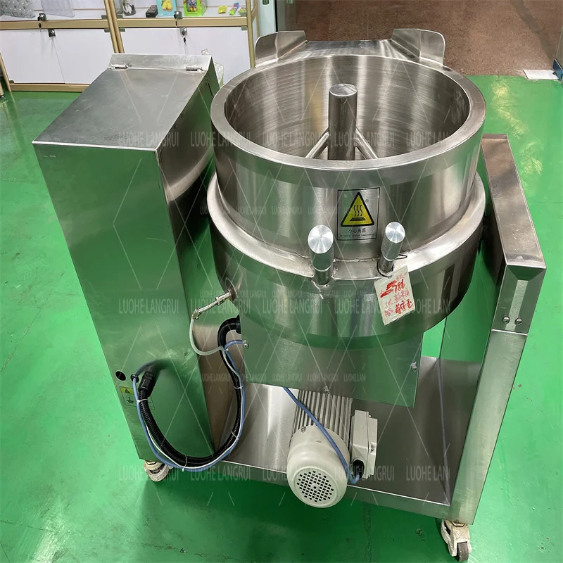 Новый дизайн электрический аппарат для смешивания сахара машина варки конфет плавления шоколада 50 л