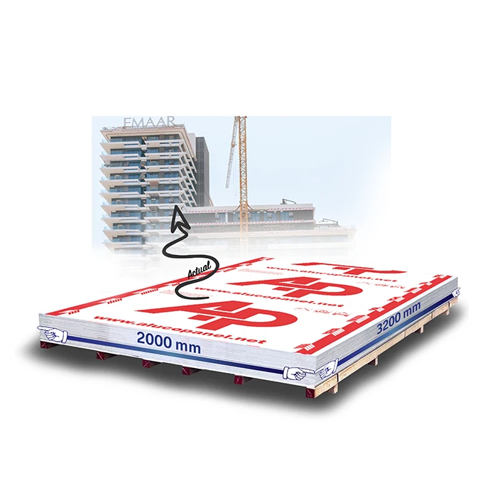 Alucopanel A2 Exterior Outdoor Modern Installation Accessories  Building Boards High Quality Aluminium Composite Material Sheets