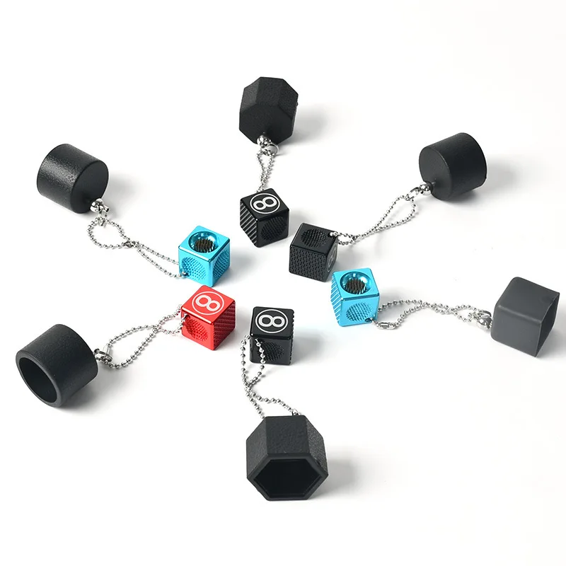 Multifunctional Metal Chocolate Cap Sander with Needle Function round Square Octagonal Hexagonal Set for Pool Chalk Type