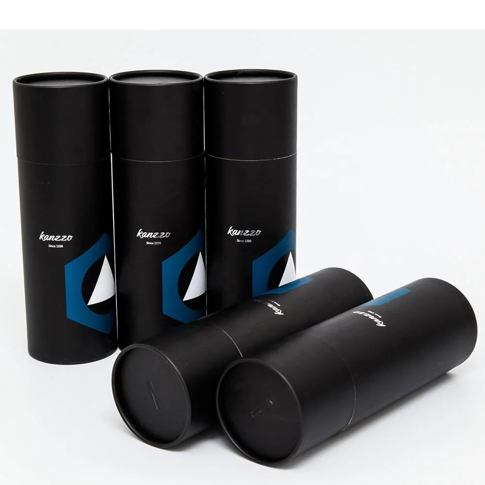 Kraft Paper Cylinder Box Telescopic Cardboard Tube Packaging