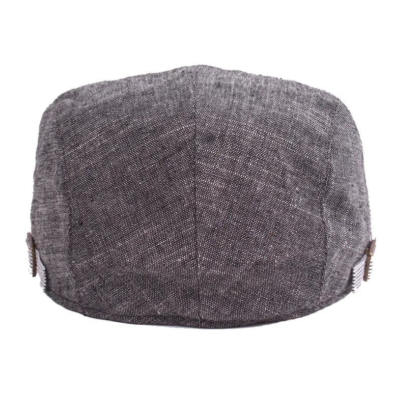 Adjustable Beret Caps Outdoor Sun Breathable Bone Brim Hats Womens Mens Flat Berets
