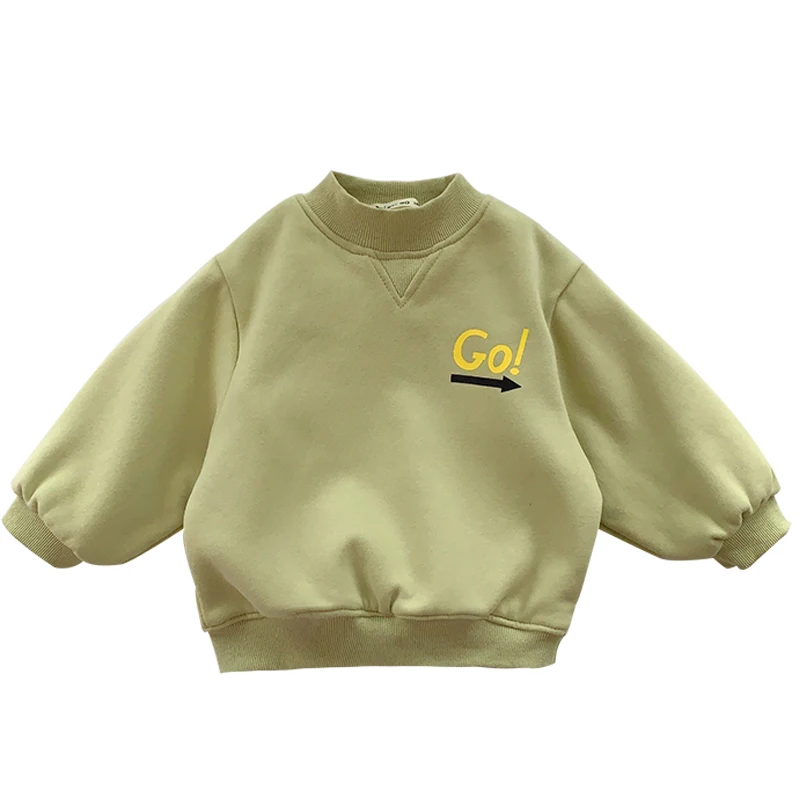 6229/Детская осень/зима 2019 Корейский детский свитер Повседневная Толстовка с длинным рукавом