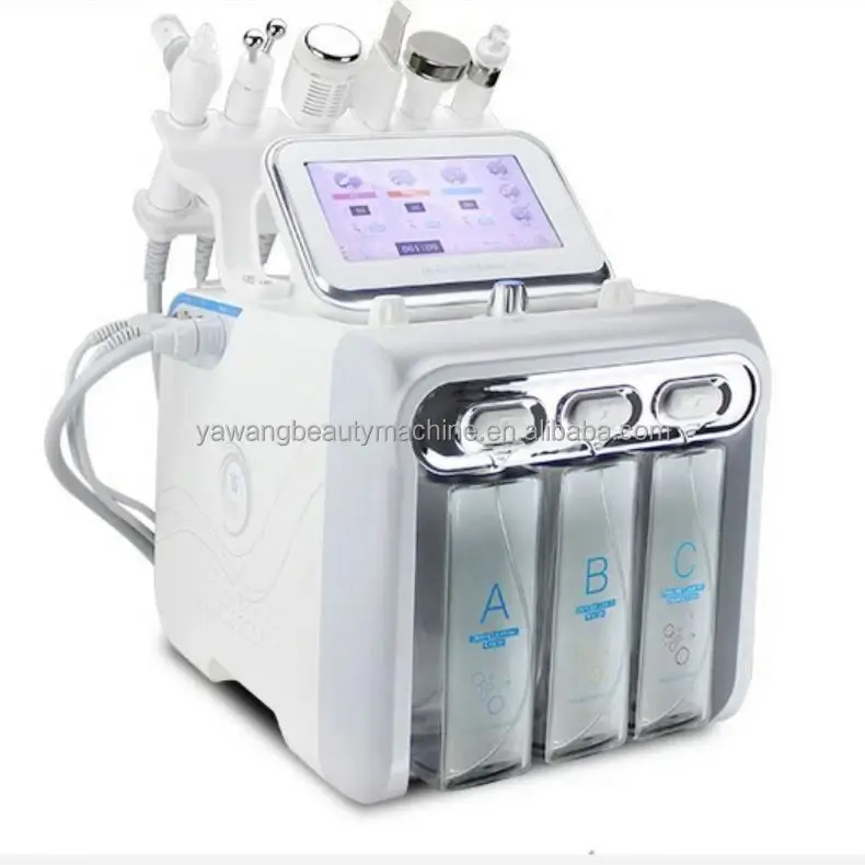 6 in 1 Small Bubble Water Peeling Facial Cleaning beauty machine