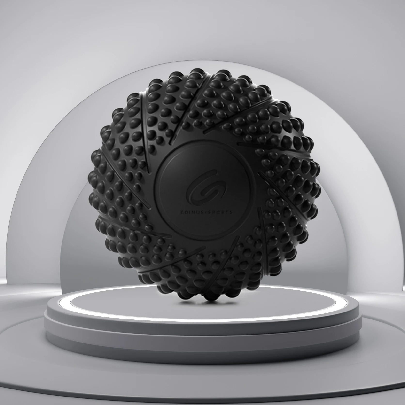 High Quality 3D Raised Dot Yoga Ball Eliminate Muscle Body Massage Palm And Feet Ball With Logo