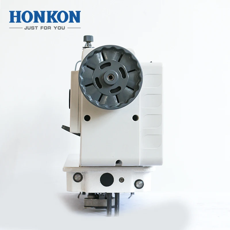 Mechatronics computerized compound feed heavy duty lockstitch sewing machine with touch screen HK-0303-D4