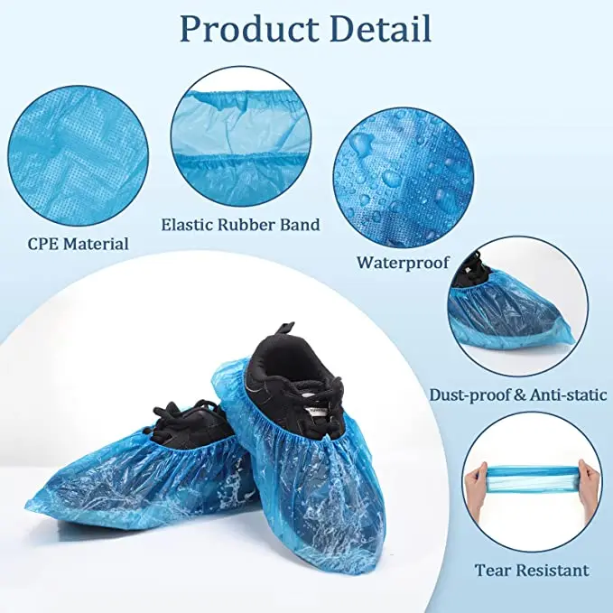 Disposable Medical surgical non skid Shoe Cover