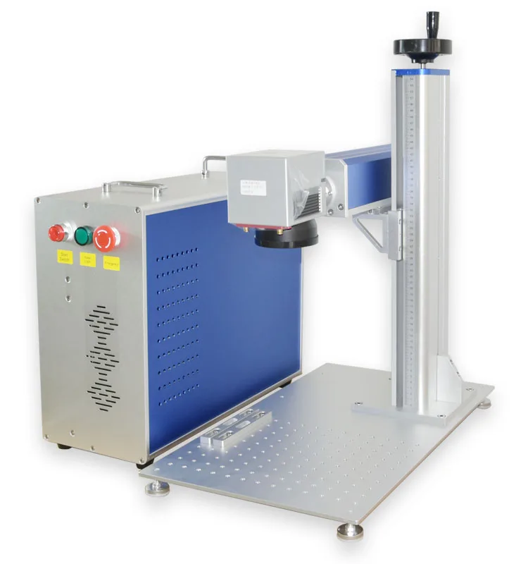 2mm brass gold silver jewelry cutting engraving  machine Split design JPT 100W fiber laser engraving machine