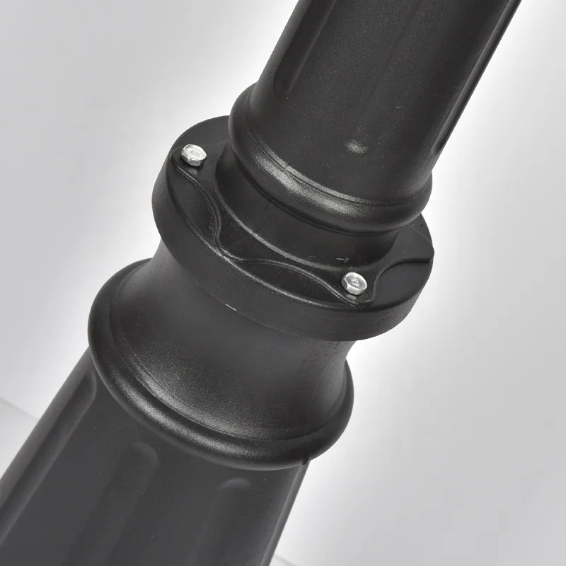 led outdoor water proof aluminum alloy antique  single garden lamp