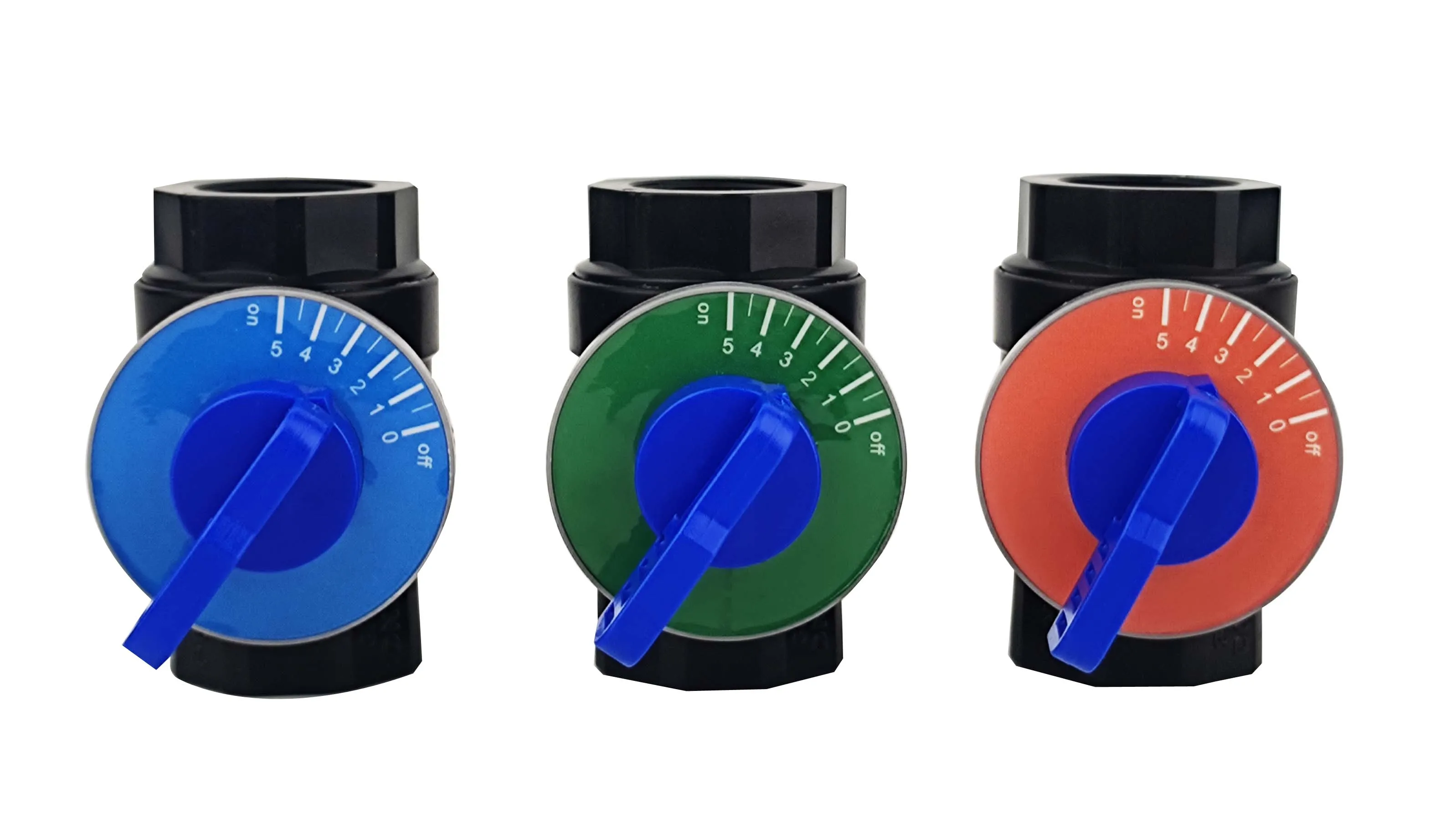 DN15 UPVC  Metering ball valve NPT threaded