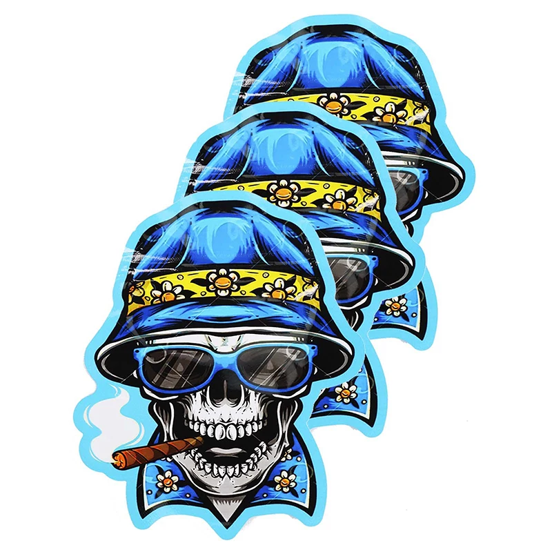 Custom Shape Mylar Bag 3.5g Printed Frosted Zipper Bag Vacuum Sealer Bag Virtue Cali Packs