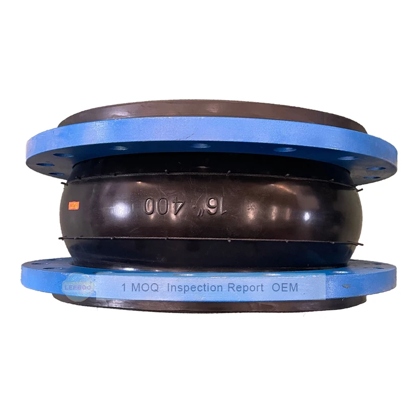 Anti-vibration single sphere ansi 150LB flange flexible neoprene EPDM rubber expansion joint