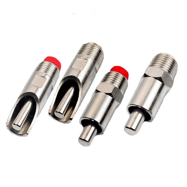 Stainless steel Automatic pig Nipple Drinking Animals nipple drinkers for pigs