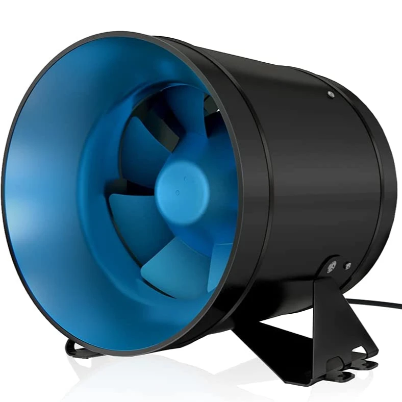 Смарт 6 /4 дюймов 403 CFM внутриклеточный вентилятор с регулятором скорости и монитором температуры влажности для вентиляции палатки