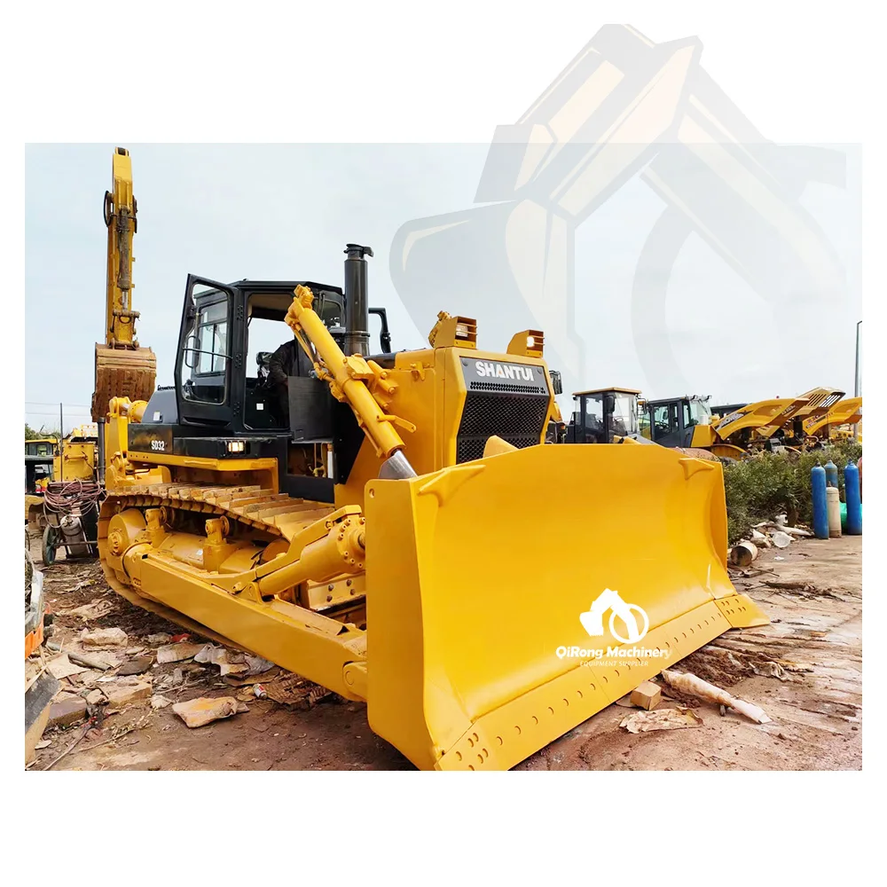 Powerful Bulldozer SHANTUI SD22 Crawler Bulldozer SD23 Dozer