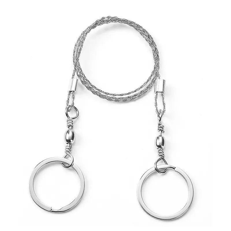 Firstime Wire Saw Stainless Steel Pocket Chainsaw Mini Cable Survival Gear Pole Saw Emergency Chainsaw Survival Kit