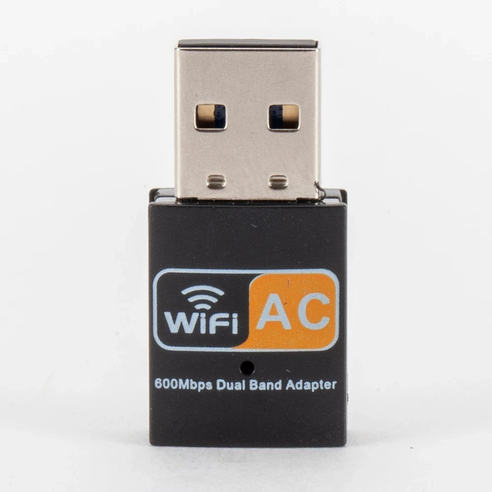 Hot Selling Usb 2.0 Dual Band Wireless USB Wifi Adapter 600mbps 2.4GHz&5GHz Receiver for Desktop PC