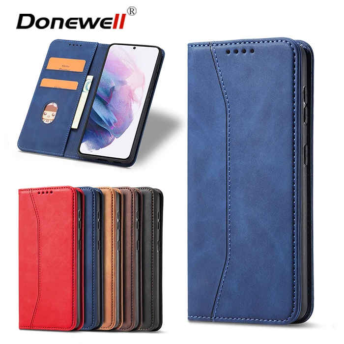 Кожаный чехол-книжка для Samsung Note 20 ULTRA S20 FE PLUS A50 A60 A70 A51 A71