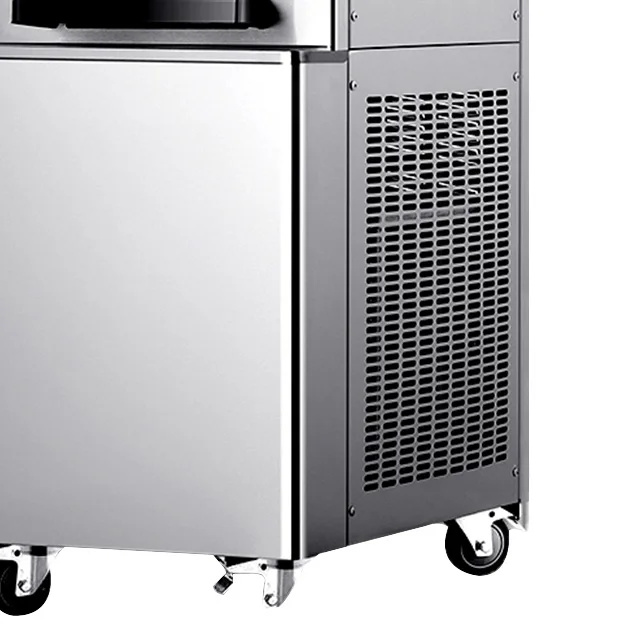 New Listing Commercial Three Flavor And Twist Vertical Soft Serve Ice Cream Maker Machine