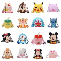 healthy and environmentally friendly outdoor sport go shopping key can be installed 3D silicone toy bag