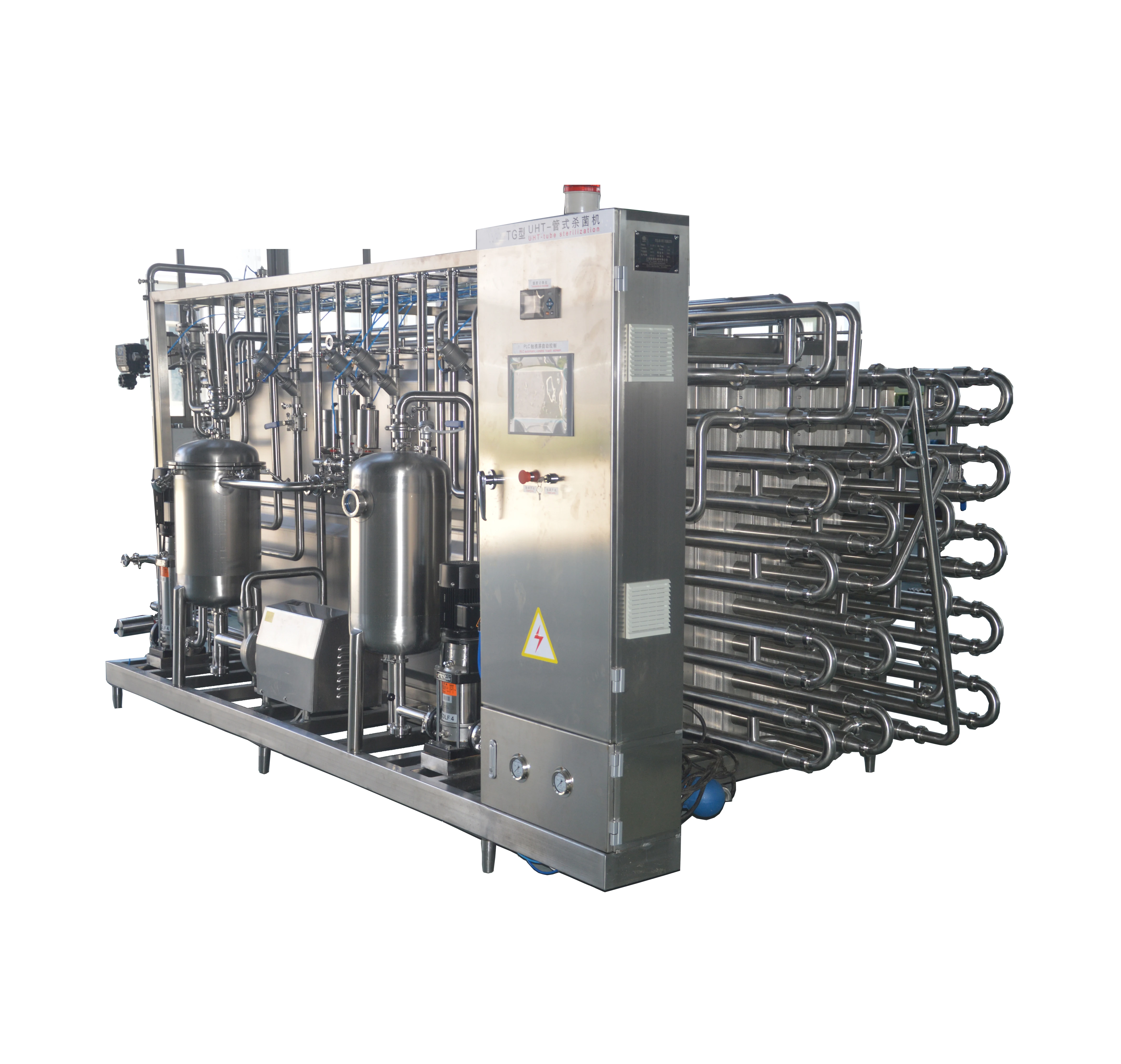 Трубчатая асептическая машина для пастеризации кетчупа