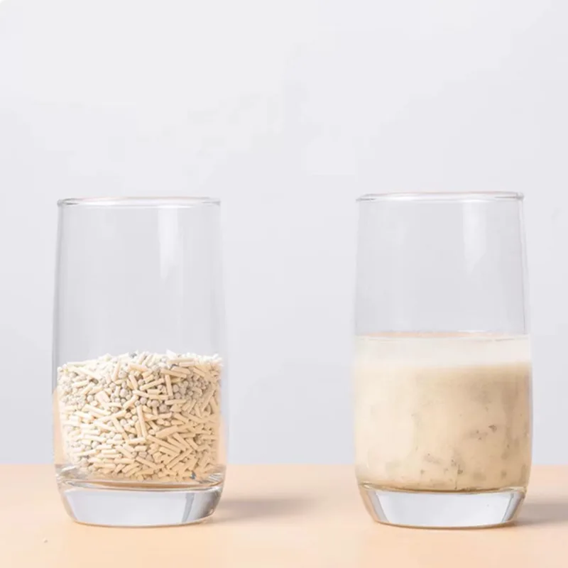 Wholesale Deodorant Bead Cats Litter Sand Powder Mixed Toilet Cats Tofu Granulated for Cats Irregular