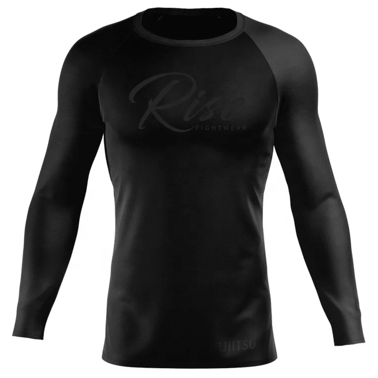 Best Selling Jiu Jitsu Mma Sublimated Grappling Men Fitness Mens Shirt Women Rash Guard Bjj Long Sleeve Compression Rashguard