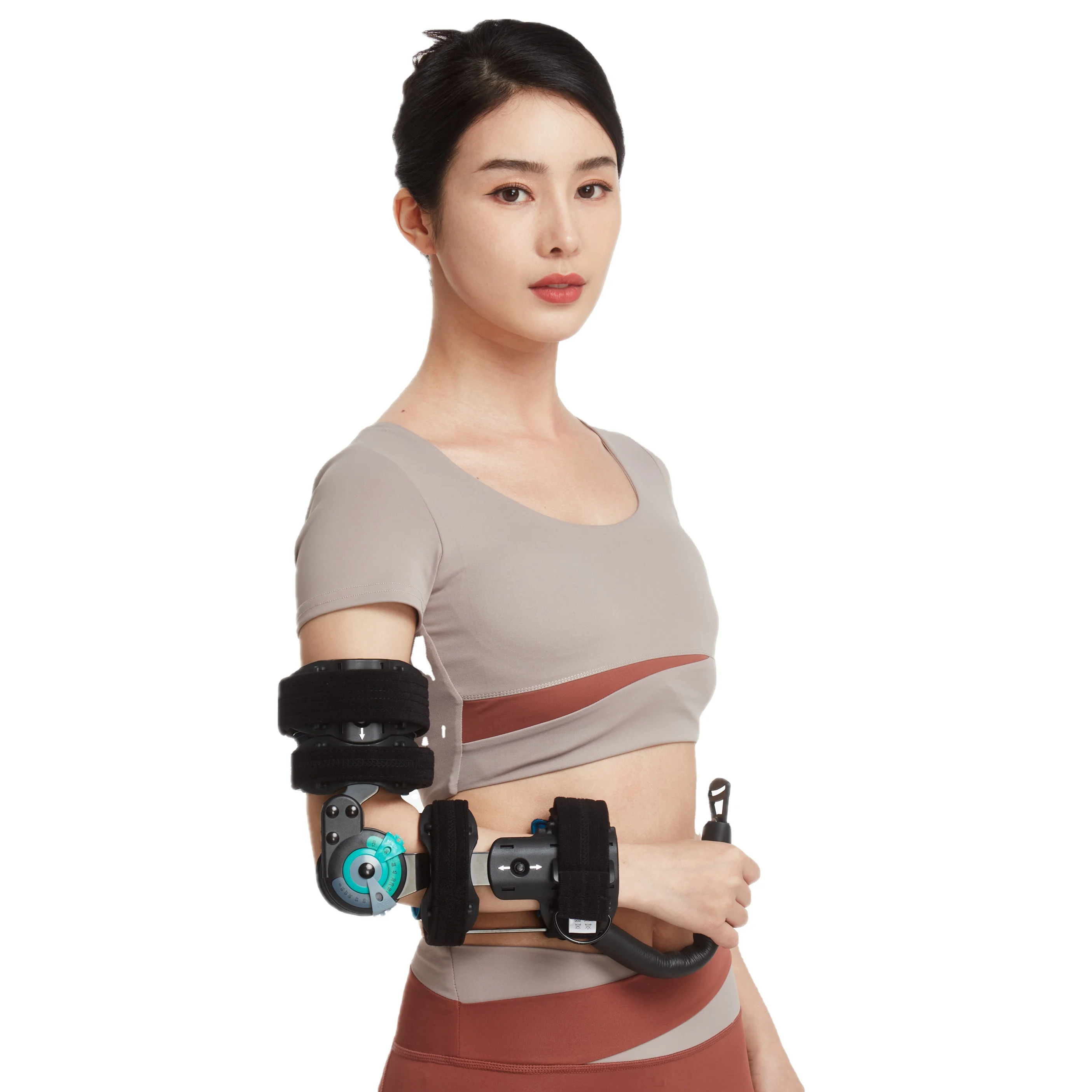 Adjustable Orthopedic Arm Support hinged rom elbow brace for Post-op