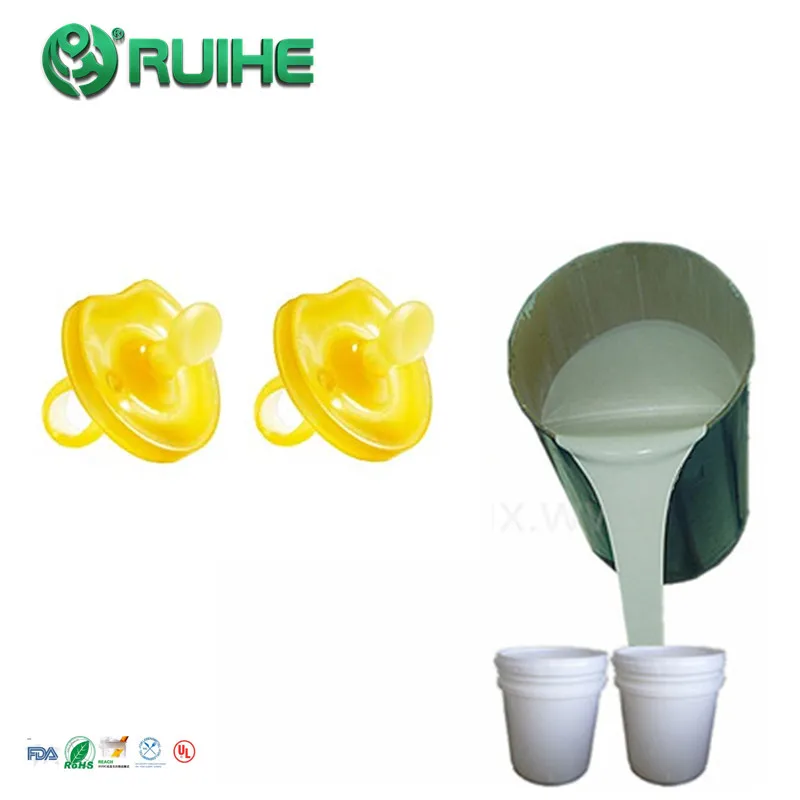 Food Grade Baby Nipple Liquid Silicone Rubber LSR Injection Molding