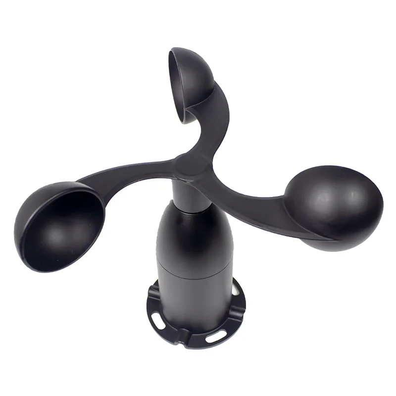 RK100-01 Pulse 4-20mA 0-5v RS485 Weather Station Metal Cup Anemometer Wind Speed Sensor