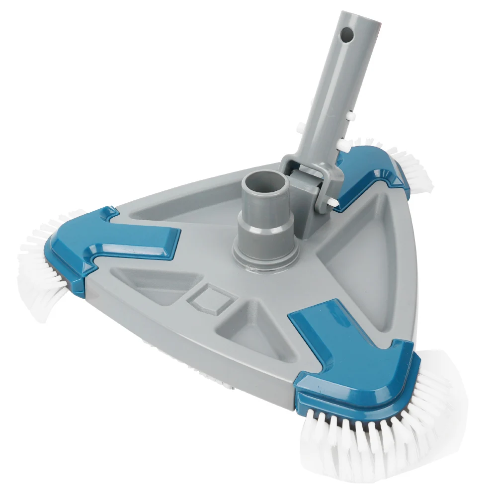 BN Swimming Pool Supplier Flexible Triangular Vacuum Cleaner Brush Head for above ground pool