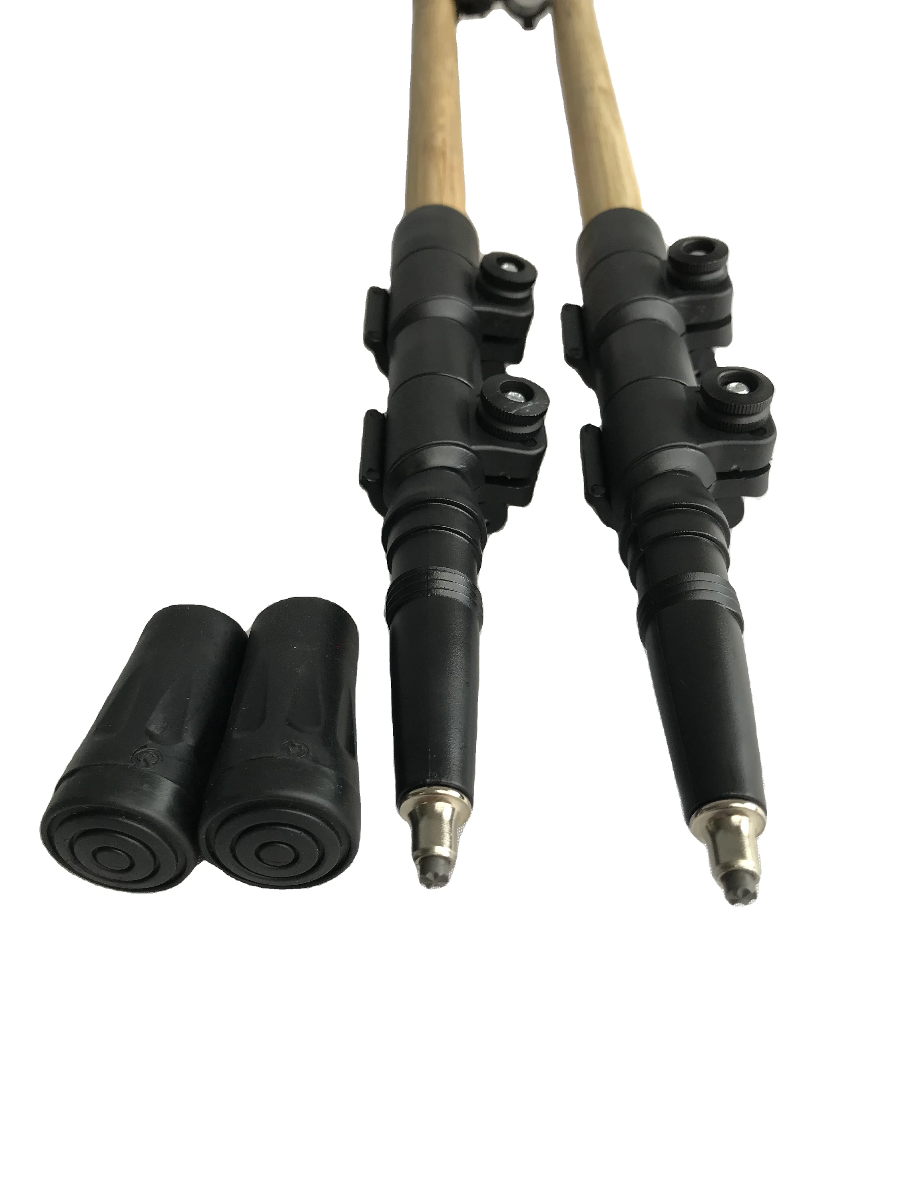 High Quality lightweight nordic cork handle best trekking pole hiking walking sticks for sale