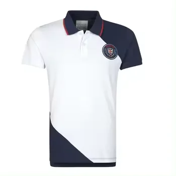 High Quality Custom Logo Mens Golf Polo Shirts 100% Cotton Breathable and Plus Size Cheap with Custom Brand Name