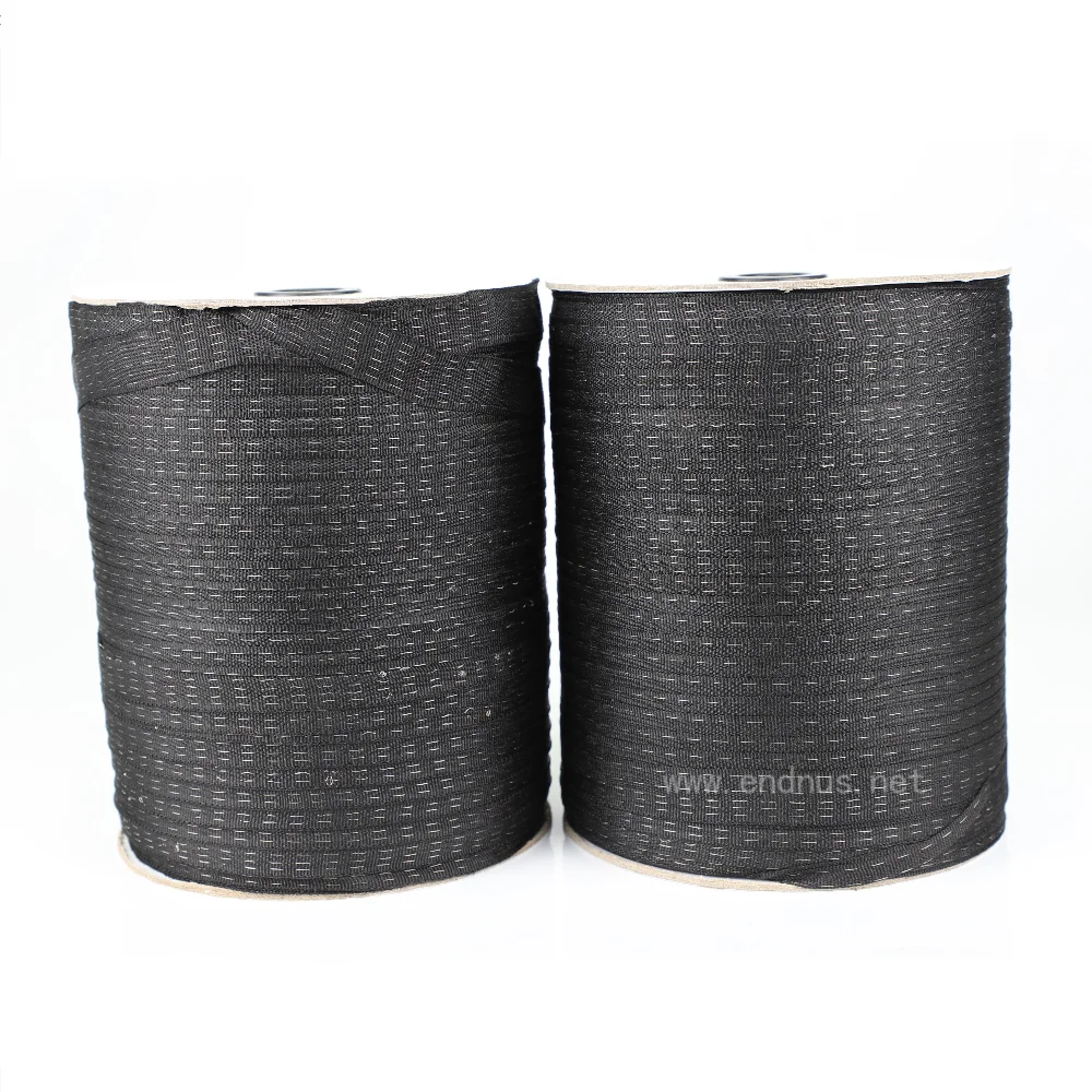 Electrostatic Discharge Anti Static Conductive Silver Fiber 10mm ESD Ribbon For Foot Grounders