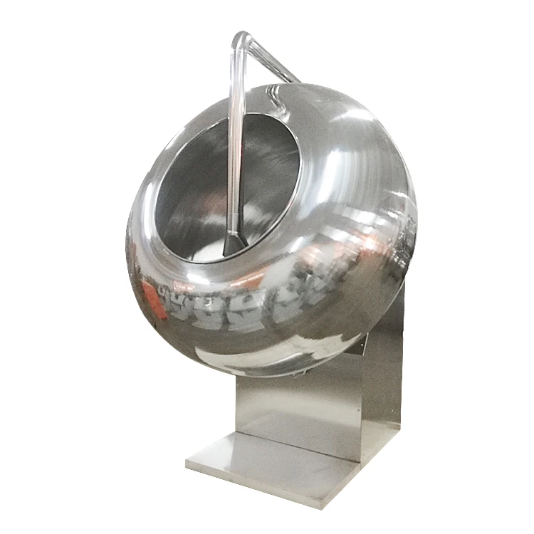 China made 300kg/h capacity wasabi peas spicy sugar peanut coated cocoa bean coating machine on sale