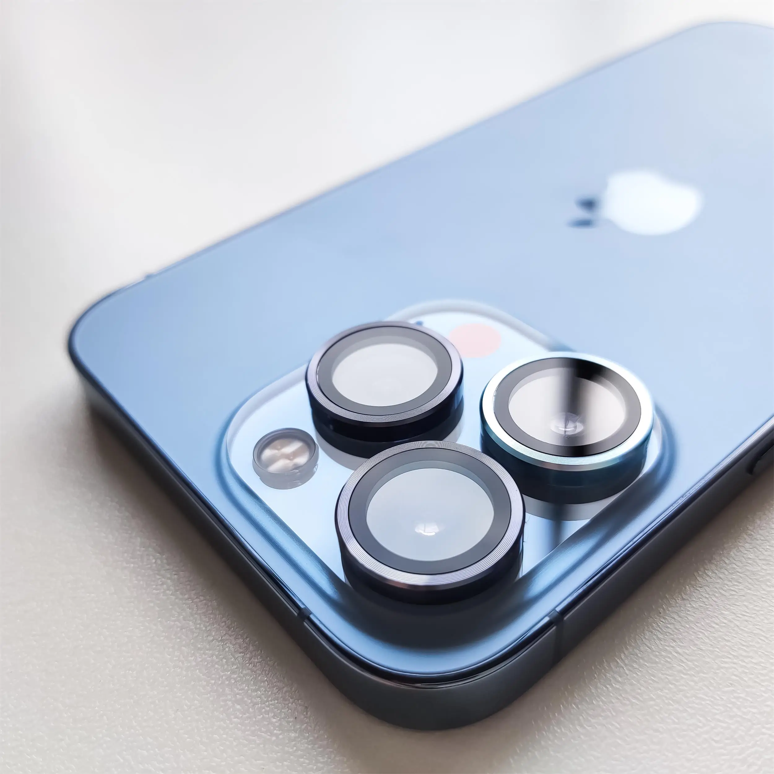 Colourful Anti Glare For iPhone 13 Pro Cell Phone Camera Lens Screen Protector Aluminum alloy Lens Protective Film
