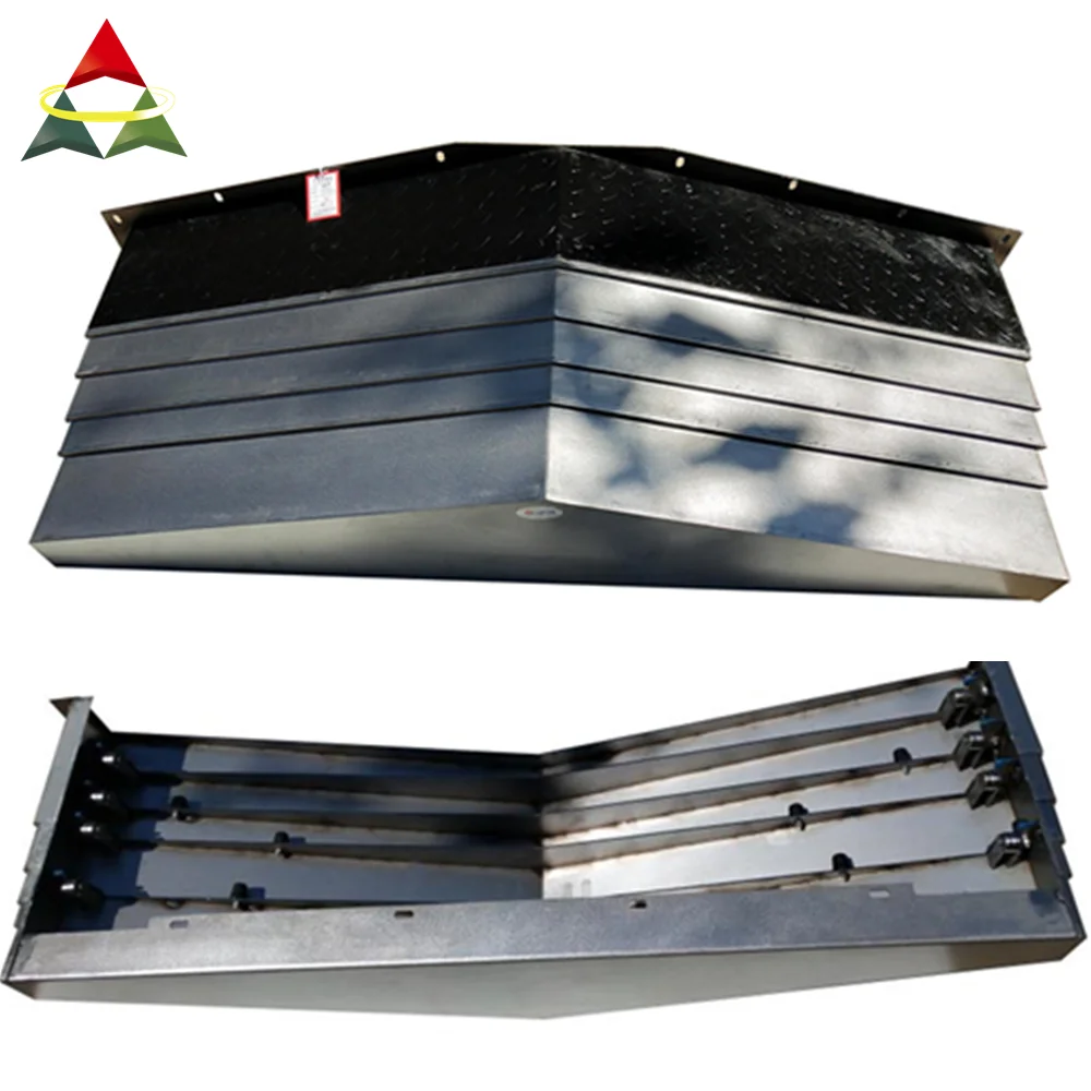 Stainless steel accordion protection telescopic cover for cnc machine accessories