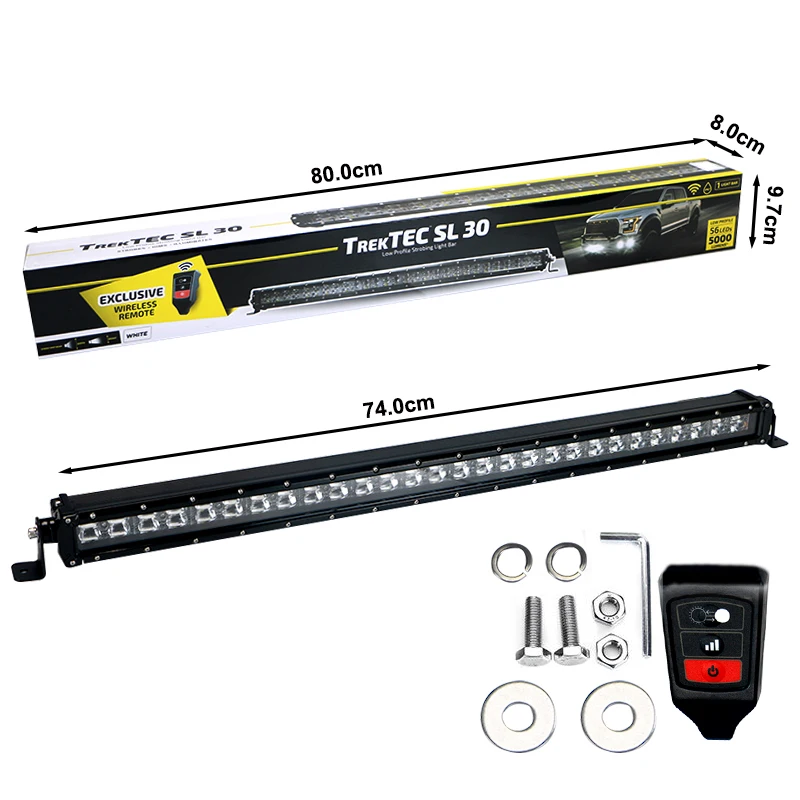 NEW 6D Lens 160W Offroad 4x4 RGB LED fog Light Bar 30 Inch for Off Road Truck UTV ATV