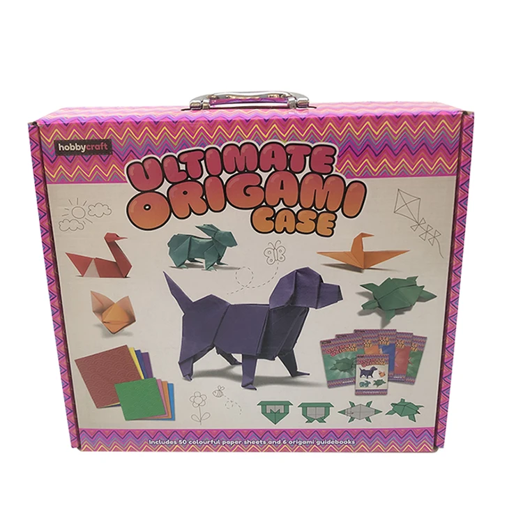 Hot Sale Multicolor Cartoon Animal Origami Paper Cutting Children Early Learning Educational Toys Gifts Craft