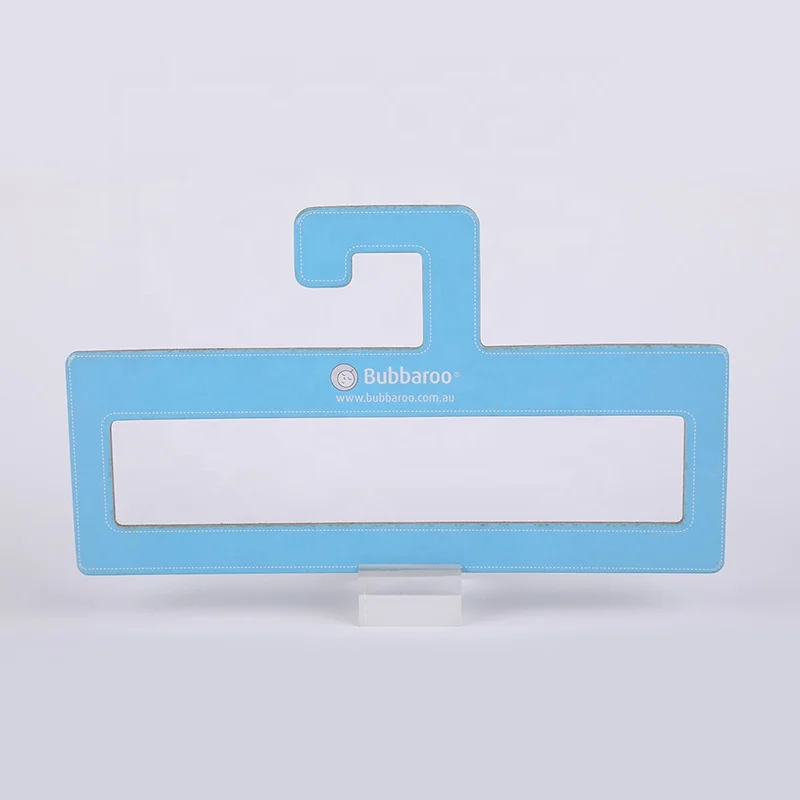 FSC Customized Design Eco Recyclable ecological sustainable cardboard hangers for scarf display China