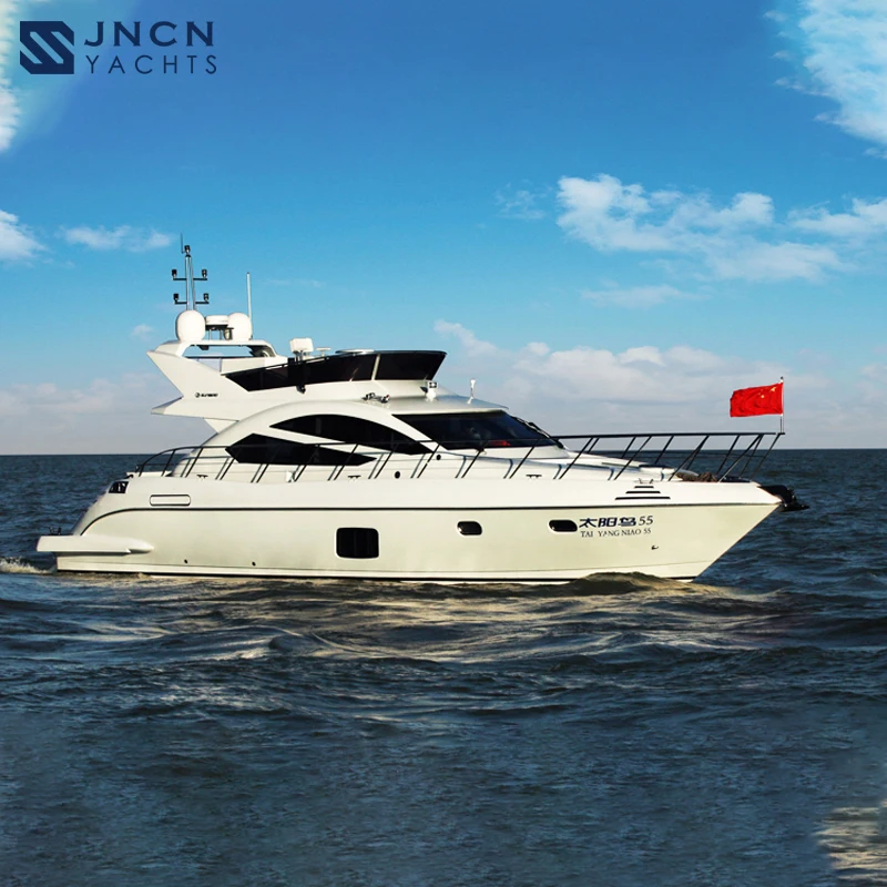 
JNCN 16.77m 55ft Aluminum high speed luxury boat for sale High Speed 