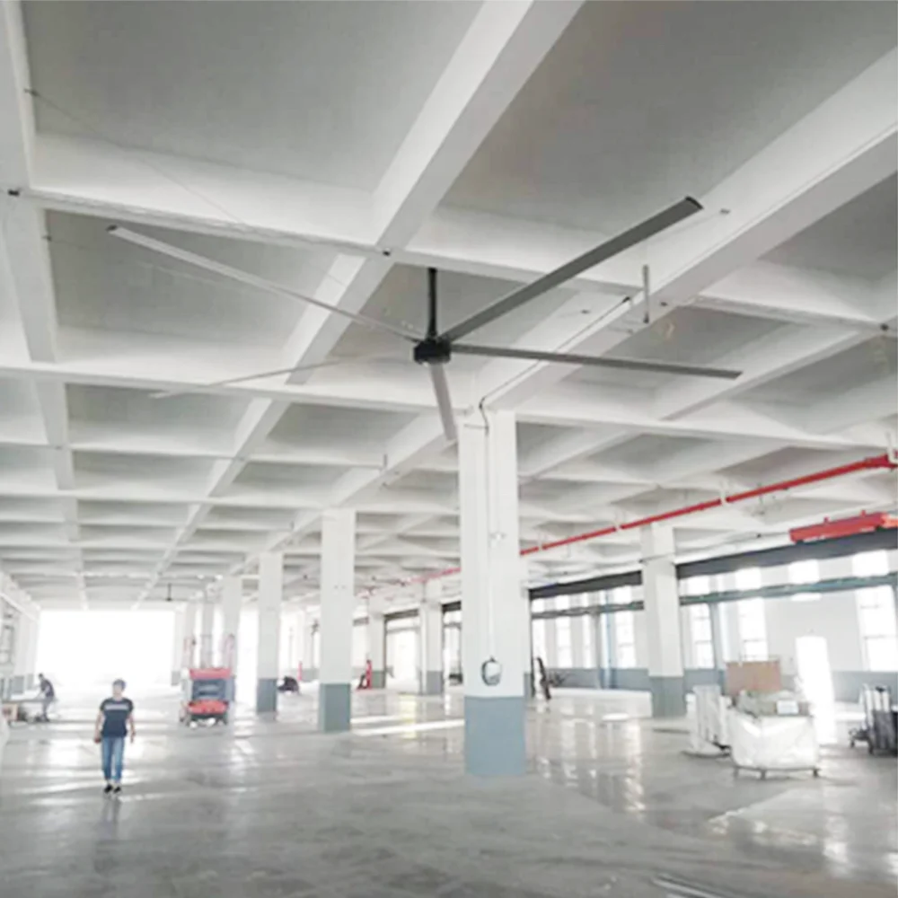 Большой вентилятор 24 фута 7,3 м, дешевые промышленные hvls вентиляторы для продажи