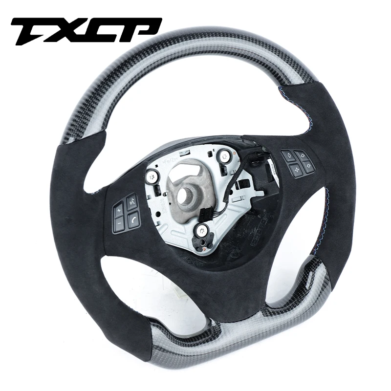 Высокое качество руль подходит для BMW 1 серии 2 3 E81 E82 E87 E88 E90 E91 E92 E93E84 кожаный автомобиля
