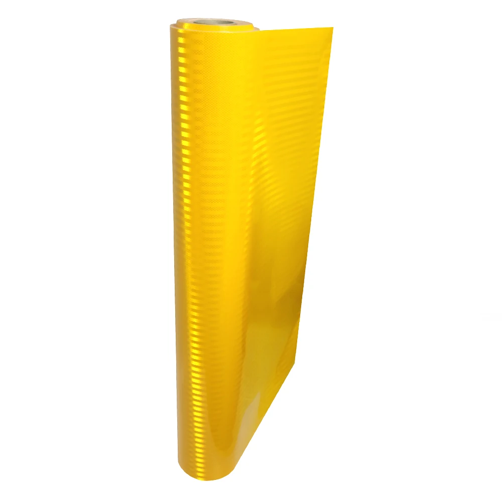 Free A4 Sample High Visibility Reflective Vinyl PET HIP Plastic Retro Reflective Film Material Reflective Sheeting