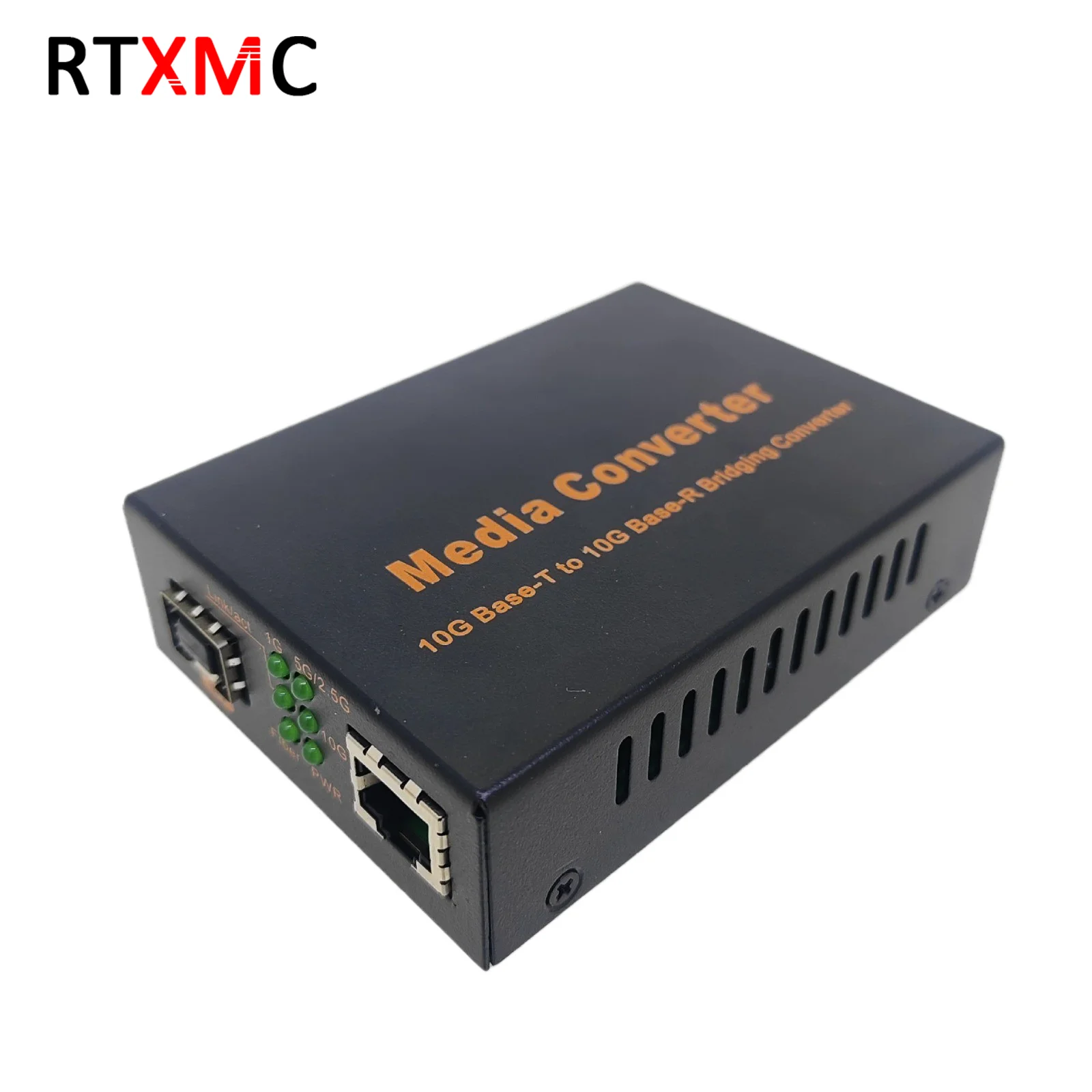 RTXMC Sales Price Media Converter 10G Sfp Interface Rj45 Utp Fiber Media Converter