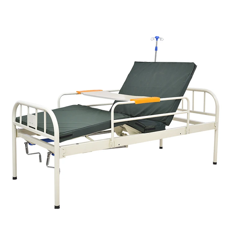 BSD19 Hospital Simple Double Shaker Medical Bed with Good Quality fotr Patient Use