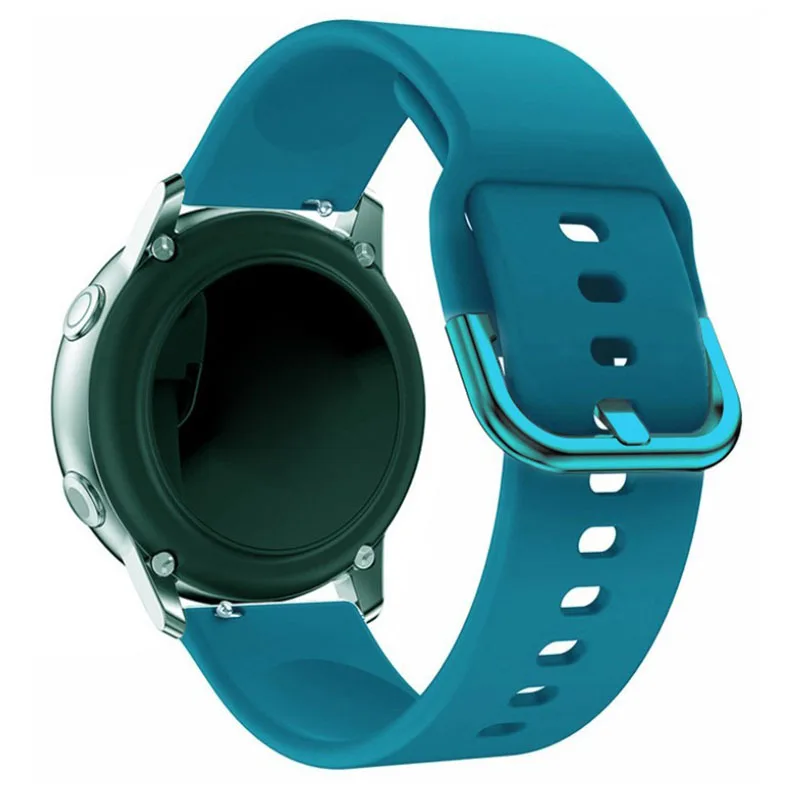 New Silicone Watch Band 22mm 20mm Replacement Wrist Watch Strap For Samsung Huawei Smart Watches