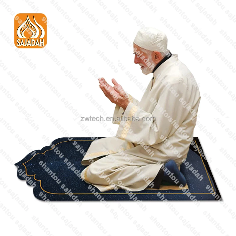 Wholesale Customize big size kId prayer mat full Quran audio Electronic prayer rug with 5 language sejadah Uzbekistan