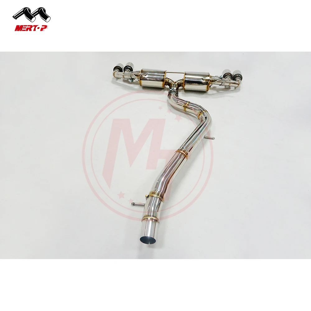  Mertop Racing SS 304 Catback of Golf MK7 R 7.5R 2.0TSI MQB EA888 2014