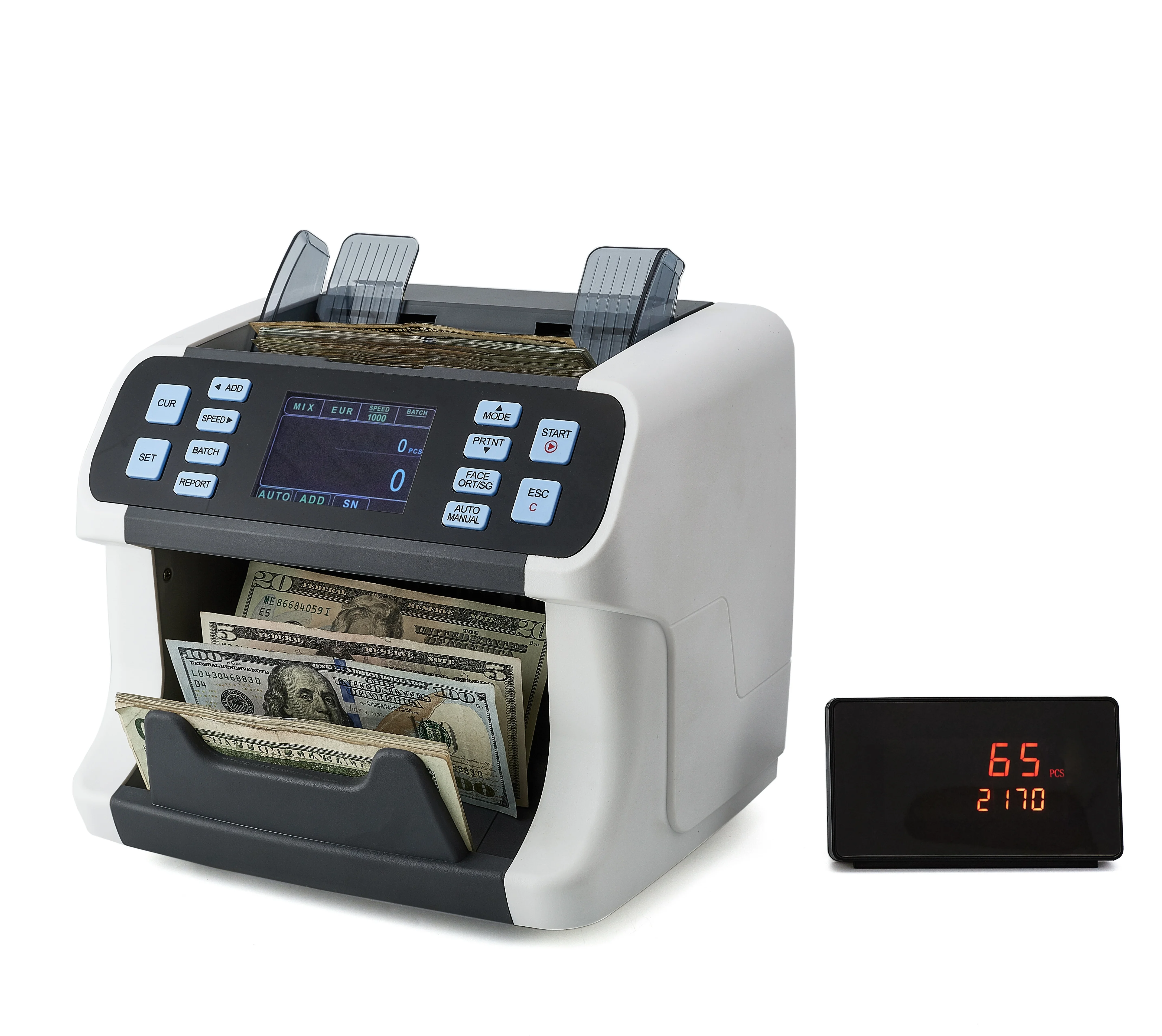  USD EUR GBP CAD MXN микс Билл значения счетная машинка для денег счетно-денежная машина изготовления банкнот наличных